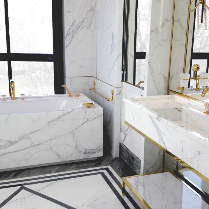 Ambiance salle de bain prestige marbre